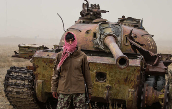 Kabul,,Afghanistan,,August,10,,2021,,Old,Taliban,Tanks,And,Guns