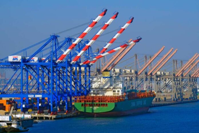 Shipping,Port,Of,Los,Angeles,San,Pedro,California,Us.,Created