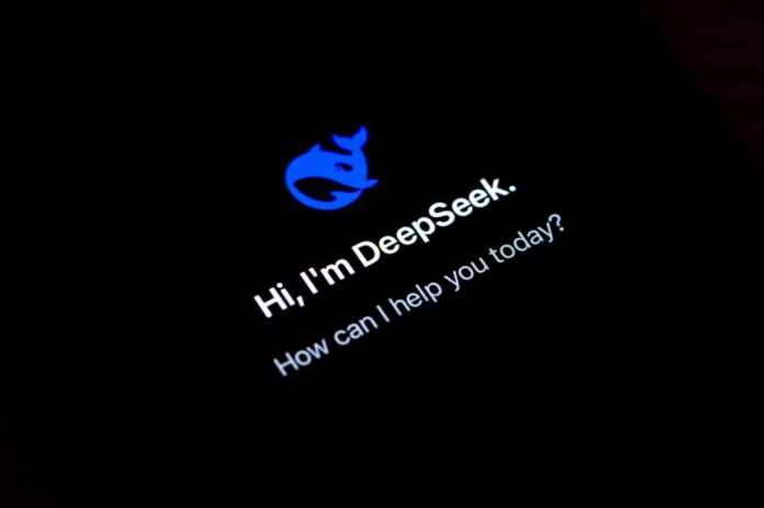 Hangzhou,,China,,January,29,,2025:,Deepseek,,Chinese,Artificial,Intelligence,Company.