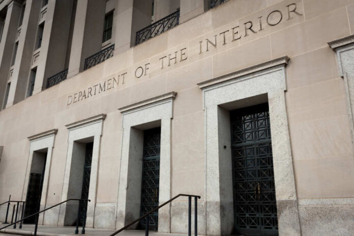 Us,Department,Of,The,Interior,,Washington,Dc,,Exterior