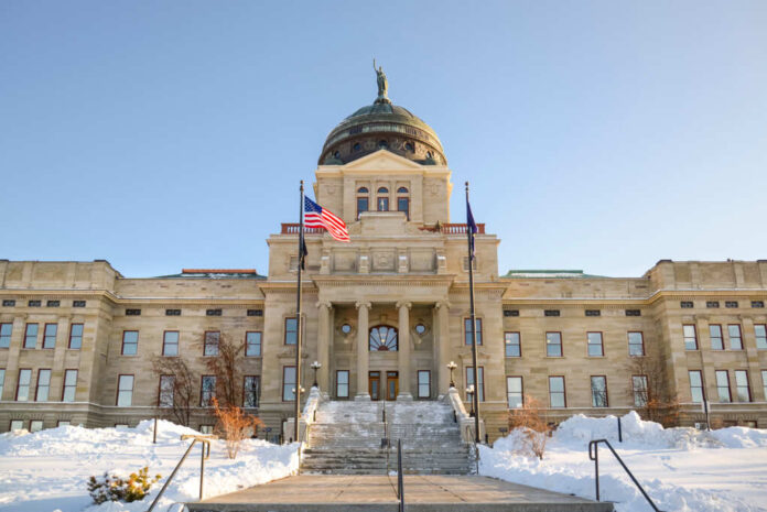 Helena,,Montana,/,Us,-,March,16,,2020:,A,Front