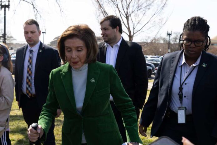 U.s.,Speaker,Emerita,Nancy,Pelosi,Is,Seen,During,The,"save
