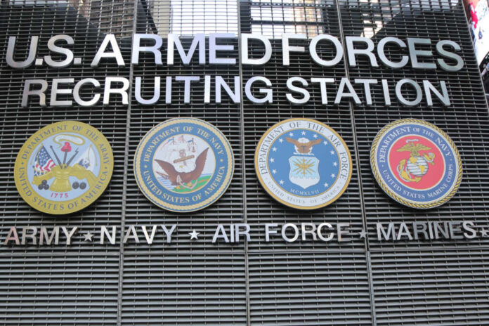 New,York,City,-,November,16,,2017:,U.s.,Armed,Forces