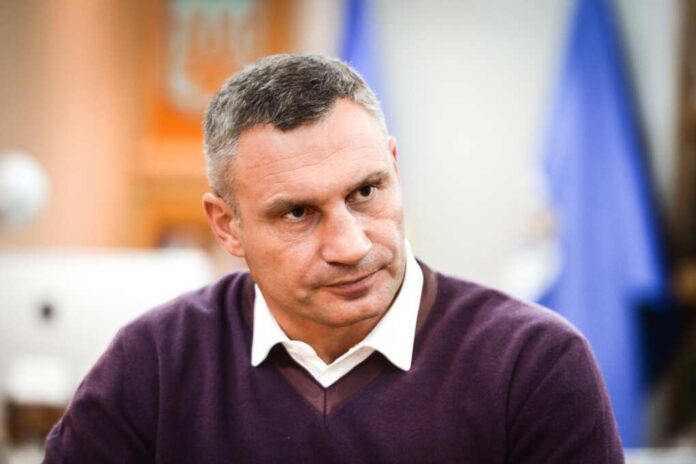The,Mayor,Of,Kyiv,Vitaliy,Klitschko,During,A,News,Conference