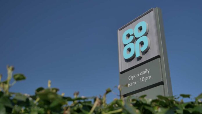 Peterborough,,Uk.,May,1,2024.,A,Sign,For,Co-op,Convenience