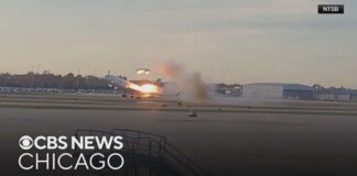 New video shows engine fly off UPS jet before deadly Louisville crash