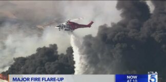 Green Warehouse Blaze Triggers L.A. Emergency