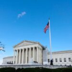 Citizenship Earthquake Looms at Supreme Court U.S. Supreme Court building with American flag and blue sky