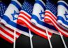 Sneaky NDAA Clause Supercharges Israel Ties Flags of the United States and Israel displayed together
