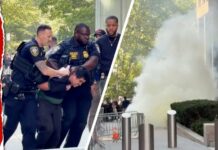 Terror Probe Begins After Federal Fire Suspect Arrested After Incendiary Device Deployed Outside NYC Federal Building
