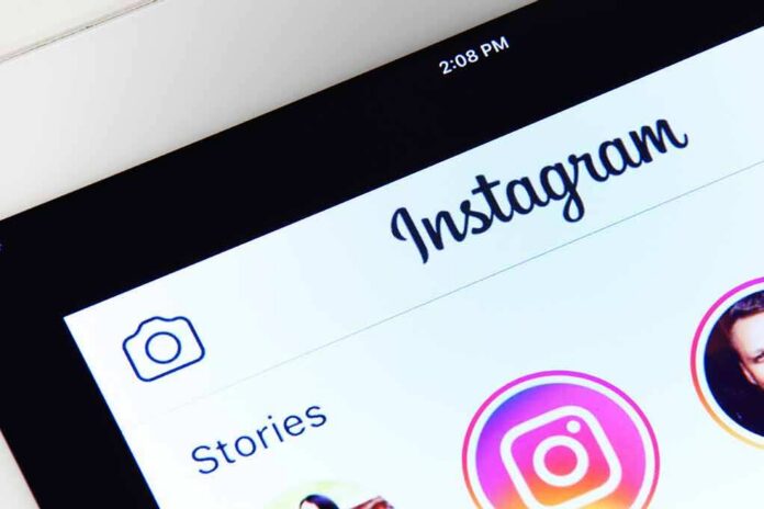 shutterstock_1018631008 Instagram app interface on a tablet screen