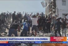 State Of Emergency After Dawn Shocker Dozens dead in Colombia earthquake