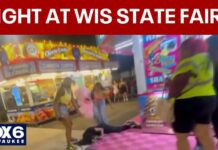 Teen Brawls Explode At State Fair Large fight breaks out at Wisconsin State Fair on Sunday night | FOX6 News Milwaukee