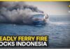 Passenger Ferry Inferno Leaves Dozens Missing Deadly Indonesia Ferry Blaze Sparks Major Search And Rescue Mission | Indonesia Ferry Fire