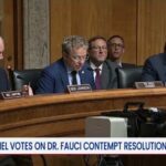 Senate Committee Votes to hold Dr. Anthony Fauci in Contempt of Congress