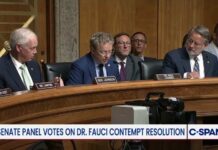 Senate Committee Votes to hold Dr. Anthony Fauci in Contempt of Congress