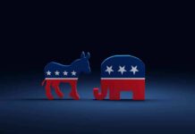 Razor-Thin Duel Sets Costly November Brawl Donkey and elephant symbols facing each other