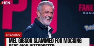 Mel Gibson Faces Outrage After Mocking Deaf ASL Interpreter at Fan Expo Canada Event