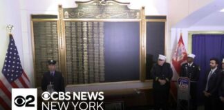 36 names added to FDNY World Trade Center Memorial Wall