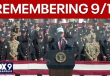 LIVE | President Trump speaks at 9/11 'Steel Across America' event