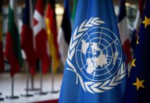 Leaders Converge – Explosive Week Ahead United Nations flag among international flags