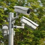 Nationwide Dragnet Hiding In Plain Sight surveillance cameras mounted on a metal pole