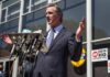 Newsom Just Supercharged DUI Penalties Gavin Newsom speaks at a press conference with microphones outside a building