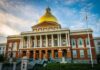 City Playbook Triggers Federal Probe Massachusetts State House with golden dome and columns